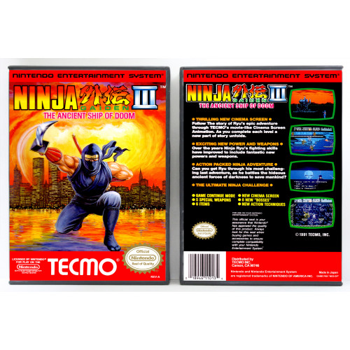 Ninja Gaiden III: The Ancient Ship of Doom